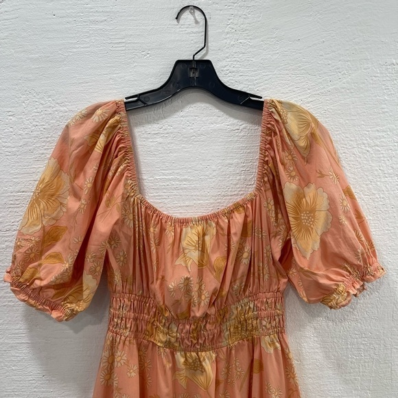 Spell and the Gypsy Sloan Soiree Dress Peach - Picture 3 of 7